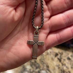 James Avery Men’s Necklace & Charm